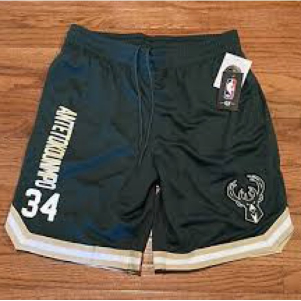 Men's Giannis bucks NBA Team Shorts